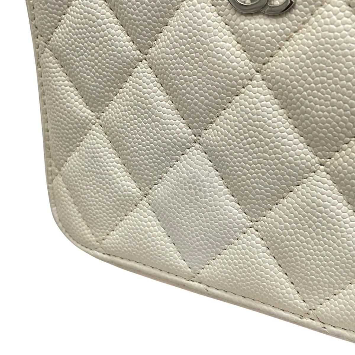 Chanel Quilted Mini Camera Bag White — view 8