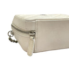 Chanel Quilted Mini Camera Bag White — view 7