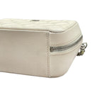 Chanel Quilted Mini Camera Bag White — view 6
