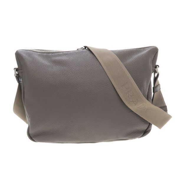 Prada Vitello Daino Leather Messenger — view 3