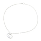Gucci Interlocking Necklace Silver