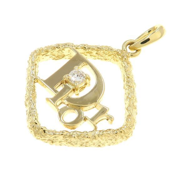 Dior Logo Pendant Diamond