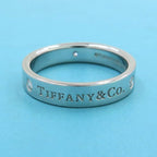 Tiffany & Co Flat Band Ring Diamond