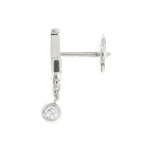 Louis Vuitton Puce Idylle Blossom LV Earrings Single — view 5