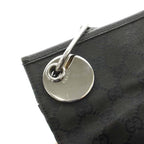 Gucci GG Pattern Shoulder Bag Black Corner — view 7