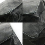 Gucci GG Pattern Shoulder Bag Black Corner — view 8