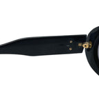 Chanel Sunglasses Paris Logo Acetate Black Eyewear — view 6