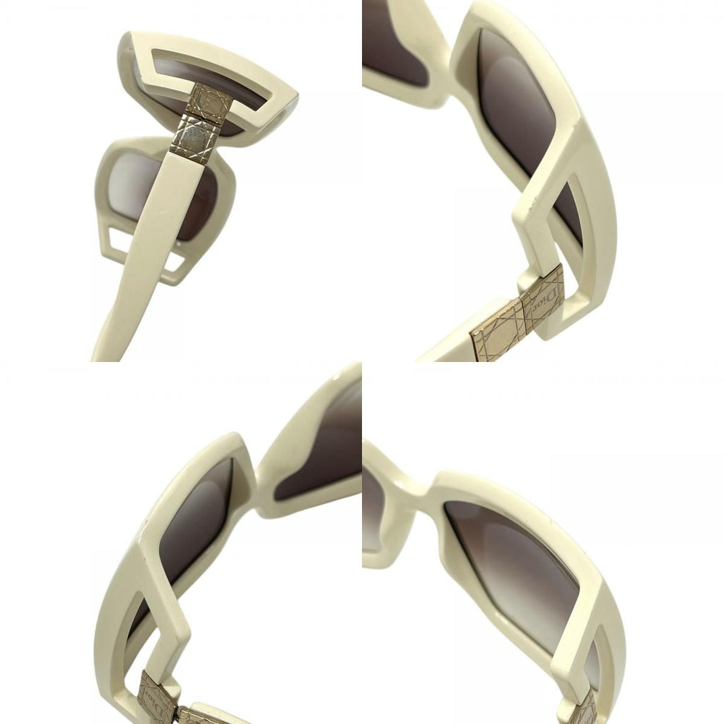 Dior Sunglasses Cannage 611 Acetate White Eyewear — view 8