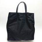 Prada Tote Logo Car Motif Nylon Black — view 2