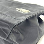 Prada Tote Logo Car Motif Nylon Black — view 5