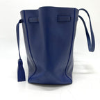 Celine Tote Cabas Phantom Leather Blue — view 4