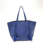 Celine Tote Cabas Phantom Leather Blue