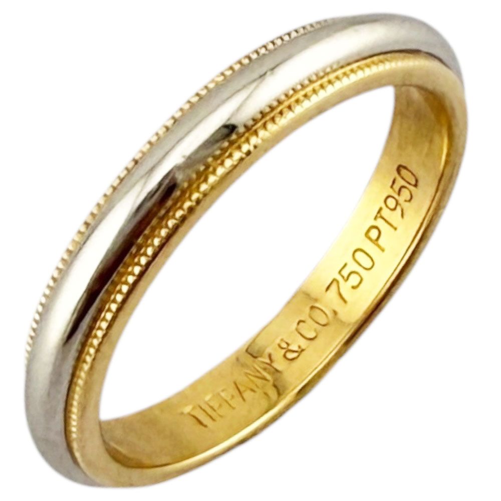 Tiffany & Co Mill Gray Ring Platinum