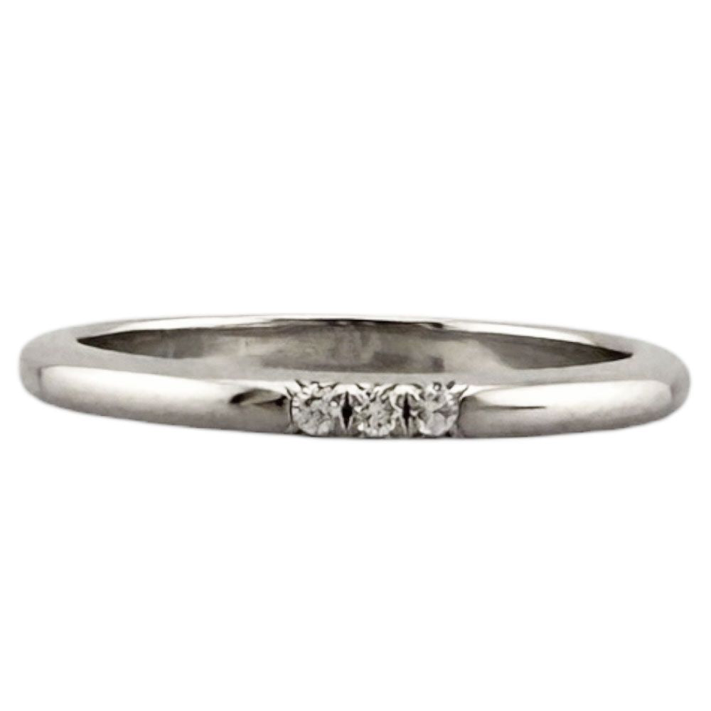 Tiffany & Co Forever Wedding Ring Platinum Diamond — view 3