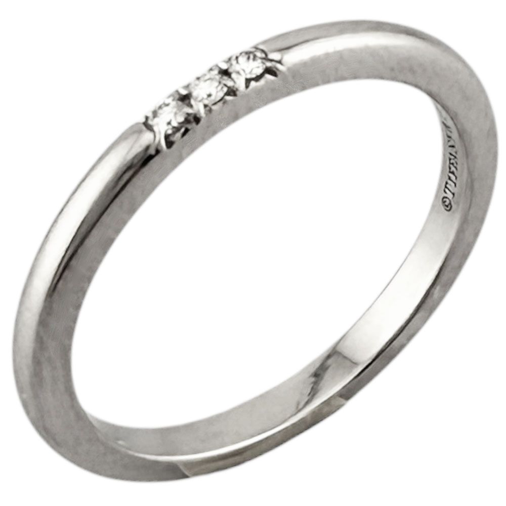 Tiffany & Co Forever Wedding Ring Platinum Diamond