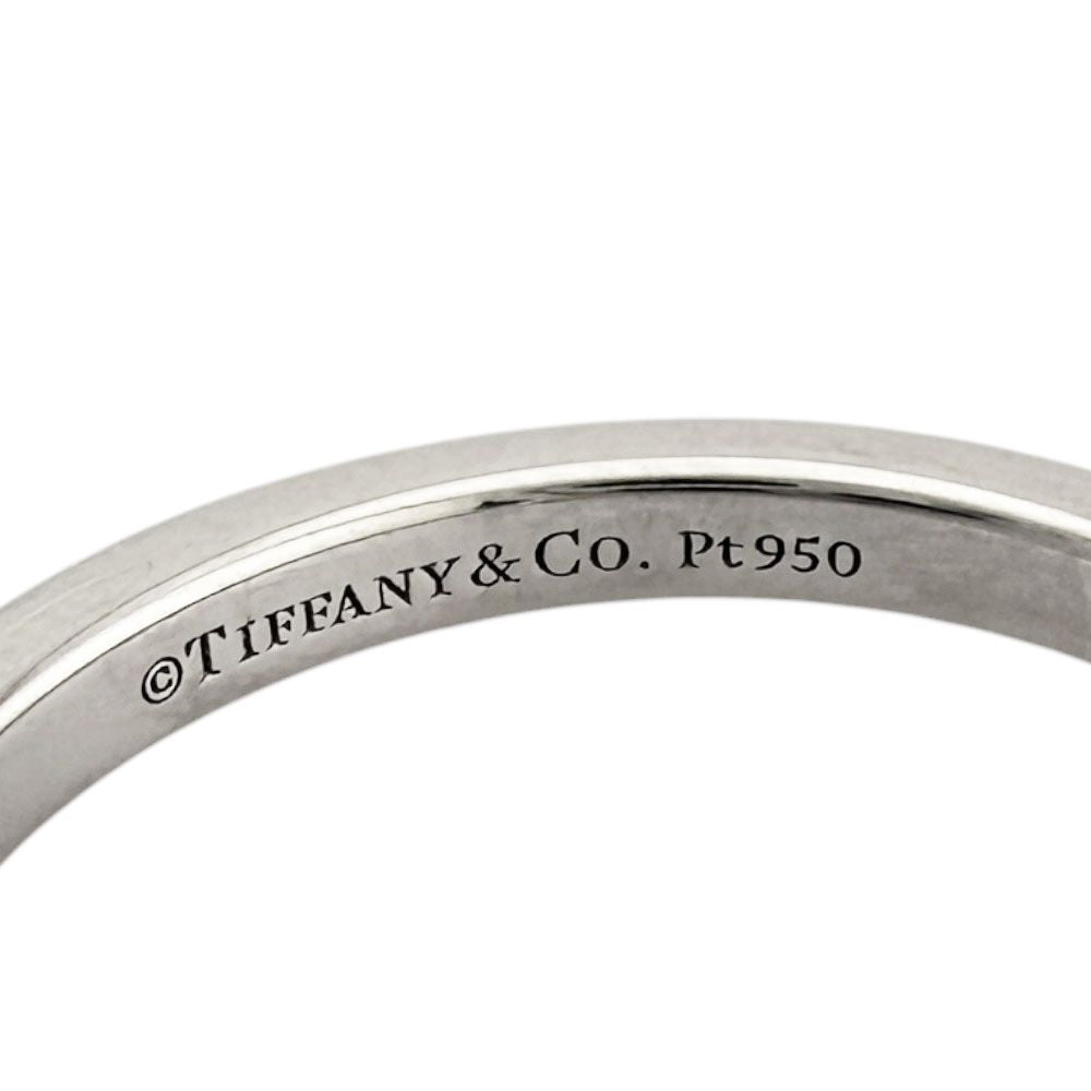 Tiffany & Co Forever Wedding Ring Platinum Diamond — view 7