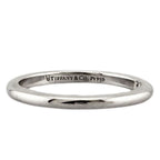 Tiffany & Co Forever Wedding Ring Platinum Diamond — view 6