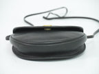 Dior Leather Shoulder Bag Pochette Black — view 3