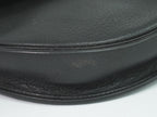 Dior Leather Shoulder Bag Pochette Black — view 7