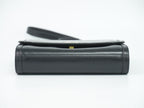 Gucci Vintage Shoulder Bag Pochette Leather Navy — view 3
