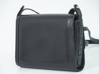Gucci Vintage Shoulder Bag Pochette Leather Navy — view 2