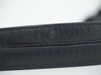 Gucci Vintage Shoulder Bag Pochette Leather Navy — view 5
