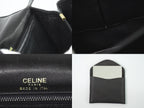 Celine Carriage Shoulder Bag Leather Black — view 9