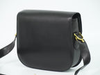 Celine Carriage Shoulder Bag Leather Black — view 2