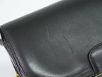 Celine Carriage Shoulder Bag Leather Black — view 7