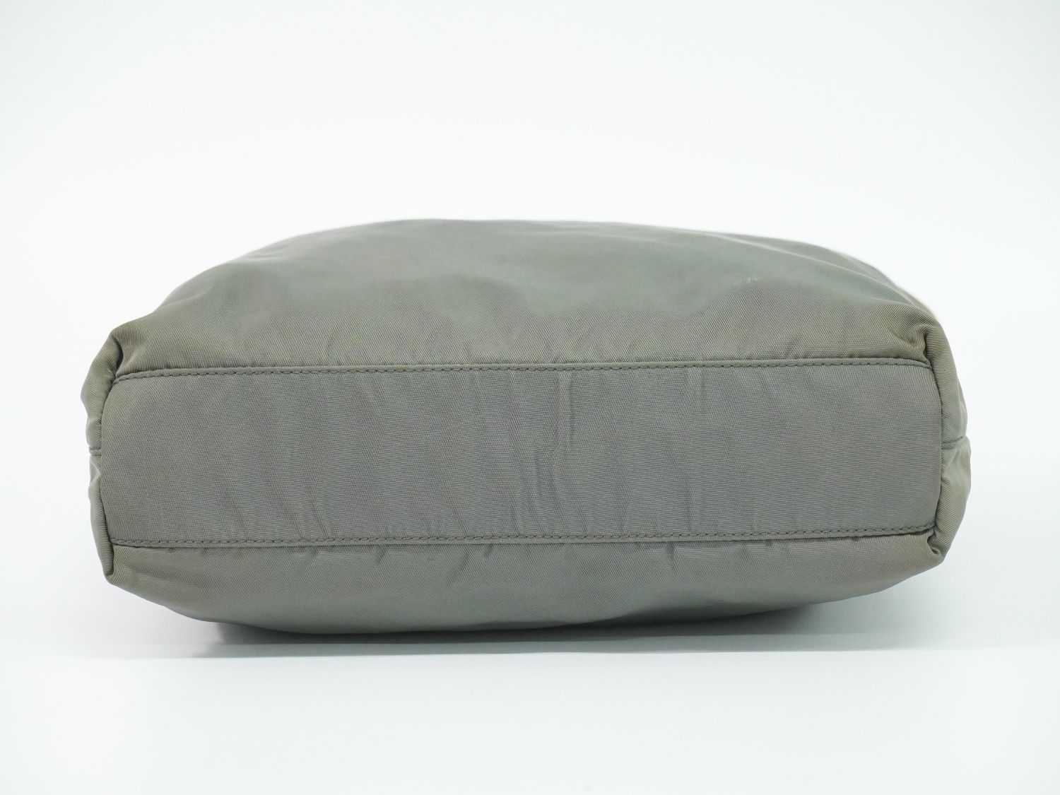 Prada Nylon Tote Khaki — view 3