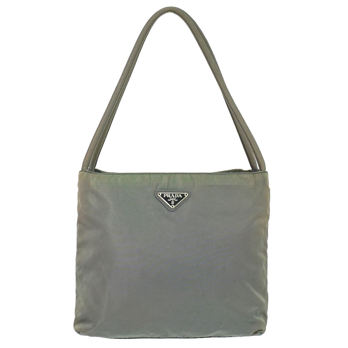 Prada Nylon Tote Khaki