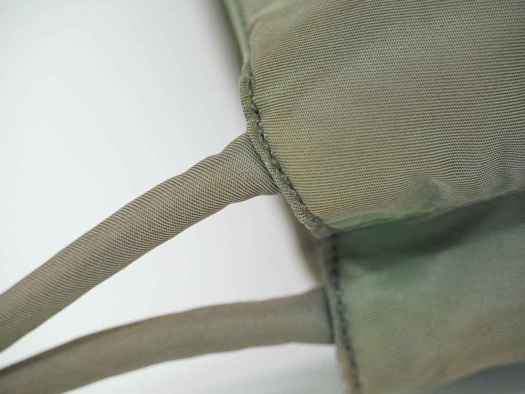Prada Nylon Tote Khaki — view 6