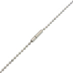 Gucci Dog Tag Ball Chain 925 Sterling Silver Necklace — view 5