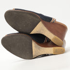 Hermes Denim Leather Sandals — view 7