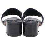 Dior Dway Logo Embroidery Heels — view 4