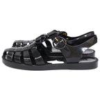 Gucci GG Marmont Rubber Gurkha Sandals — view 3