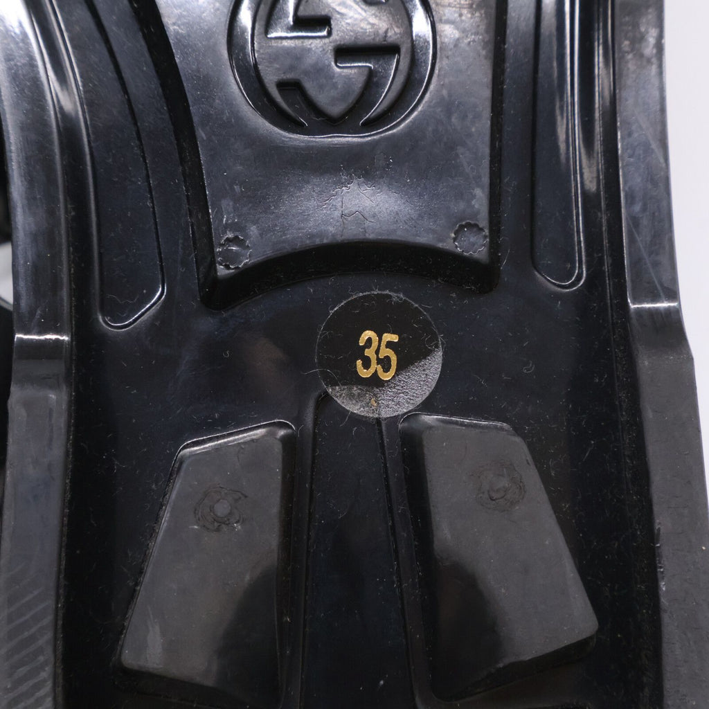 Gucci GG Marmont Rubber Gurkha Sandals — view 8