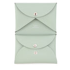 Hermes Coin Case Calvi Duo Vert Fizz Silver Epsom — view 4