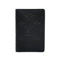 Louis Vuitton Card Case Organizer de Poche Black Monogram Shadow Holder