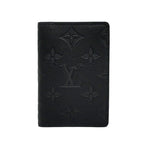 Louis Vuitton Card Case Organizer de Poche Black Monogram Shadow Holder
