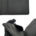 Louis Vuitton Card Case Organizer de Poche Black Monogram Shadow Holder — view 9