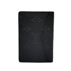 Louis Vuitton Card Case Organizer de Poche Black Monogram Shadow Holder — view 2