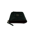 Chanel Box and Seal Fragment Case Quilted CC Logo Caviar Leather Coin Black — view 4