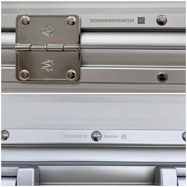 Dior Rimowa Suitcase Cabin Silver Navy Indigo Oblique 925.90 Carry Case 4 — view 5
