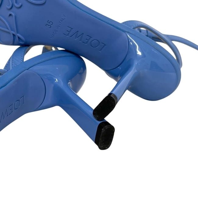Loewe Sandals Light Blue Leather — view 8