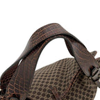 Celine Tote Bittersweet Brown Macadam Canvas Leather — view 7