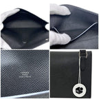 Hermes Shoulder Bag Naptogo Black Leather Epsom — view 4
