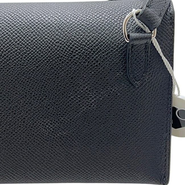 Hermes Shoulder Bag Naptogo Black Leather Epsom — view 8