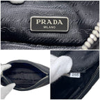 Prada Pouch 2-Way Black Nero Re-Nylon Shoulder Bag Nylon — view 3