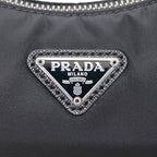 Prada Pouch 2-Way Black Nero Re-Nylon Shoulder Bag Nylon — view 6